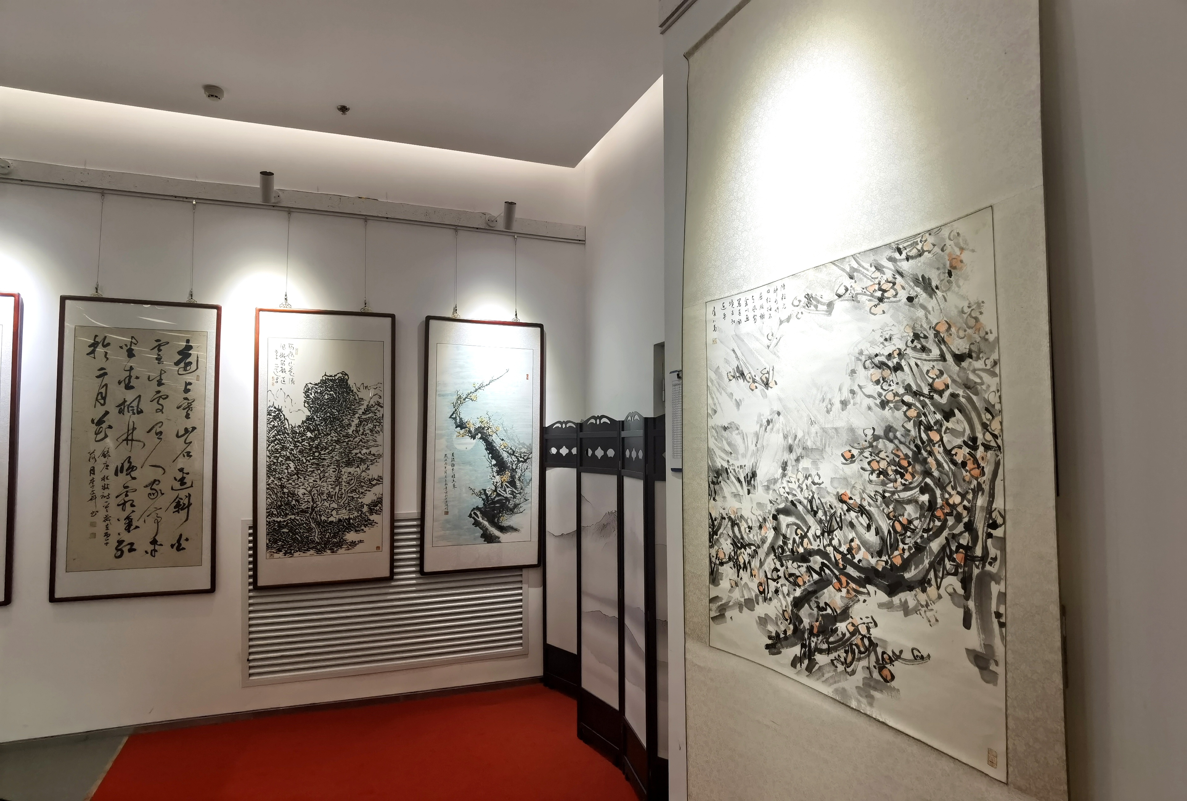 晋聚五洲·书香怀仁——中宣书画院书画展亮相2026怀仁首届农文旅融合发展大会暨第一届进出口商品交易博览会